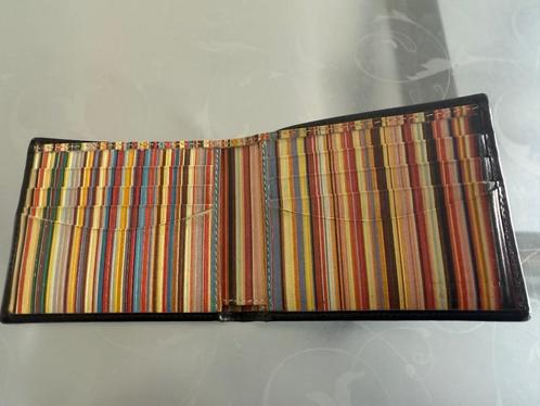 Nieuwe portefeuille Paul Smith Artist stripes, Handtassen en Accessoires, Portemonnees, Nieuw, Overige merken, Zwart, Leder, Ophalen of Verzenden