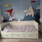Ikea bed  met laden, Enlèvement, 180 cm ou plus, 70 à 85 cm, Sommier à lattes