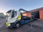 Volvo FL takelwagenkraan 11.990 kg 270.000 km, Auto's, Vrachtwagens, Euro 5, Wit, Bedrijf, 2 zetels