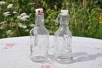 2 bouteilles en verre de 20cl avec bouchon a cliquer, Enlèvement ou Envoi
