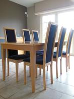Beuken eetkamer, 4 tot 6 stoelen, Modern, Gebruikt, Ophalen