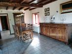 eetkamer in eik, Huis en Inrichting, Ophalen, Zo goed als nieuw, Fermette stijl, 4 tot 6 stoelen