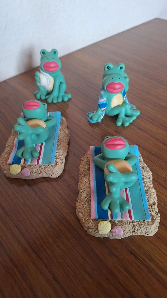 Verzamelen Kikker set 5 stuks van Nici., Verzamelen, Dierenverzamelingen, Nieuw, Beeldje of Figuurtje, Overige soorten, Ophalen of Verzenden