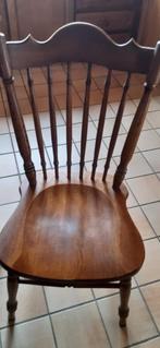 keukenstoelen, Huis en Inrichting, Stoelen, Ophalen, Gebruikt, Bruin, Hout