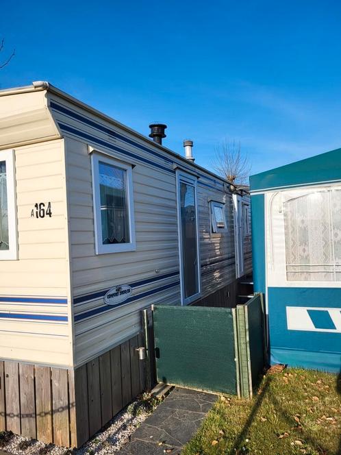 Mooie staancaravan te koop, Caravans en Kamperen, Stacaravans, Ophalen