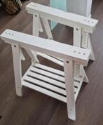 IKEA glazen bureau, Ophalen, In hoogte verstelbaar, Zo goed als nieuw, Bureau