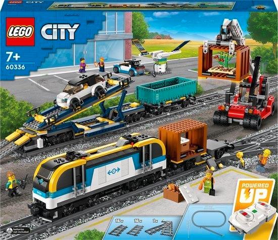 LEGO 60336 Goederentrein, Kinderen en Baby's, Speelgoed | Duplo en Lego, Nieuw, Lego, Complete set, Ophalen of Verzenden