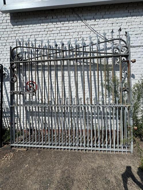 Poort, Tuin en Terras, Tuinhekken en Hekwerk, Gebruikt, Sierhekwerk, IJzer, Met poort, Ophalen