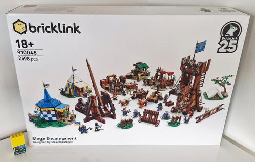Lego 910045 Bricklink Siege Encampment (zeldzaam), Kinderen en Baby's, Speelgoed | Duplo en Lego, Nieuw, Lego, Complete set, Ophalen of Verzenden