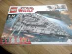Lego first order star Destroyer 75190 star wars, Nieuw, Ophalen