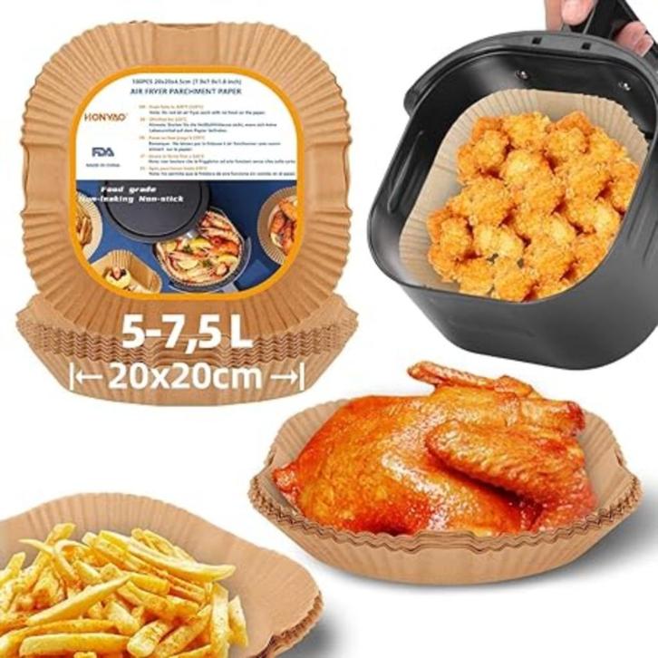 Papier de cuisson Air Fryer 100 pièces LIVRAISON GRATUITE, Hobby & Loisirs créatifs, Hobby & Loisirs Autre, Neuf, Envoi
