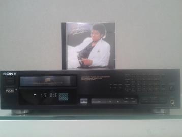 Sony TOP-CD SPELER "CDP 761" + MJ CD " Thriller ". beschikbaar voor biedingen