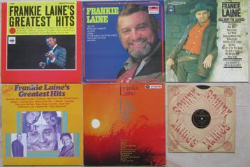 Lot van 6  FRANKIE LAINE  vinyls (33T/78T)