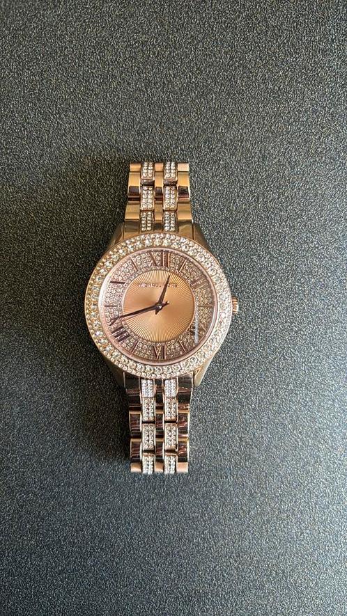 Dameshorloge Michael Kors rosé gold nieuwstaat met garantie, Handtassen en Accessoires, Horloges | Dames, Zo goed als nieuw, Ophalen