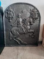 Paneel met laag reliëf., Antiek en Kunst, Ophalen of Verzenden, Brons