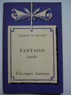 2. Alfred de Musset Fantasio comédie Classiques Larousse 196, Alfred de Musset, Théâtre, Utilisé, Envoi