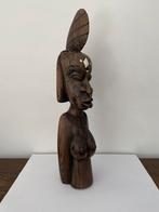 Houten Afrikaans beeld - vrouw, Ophalen
