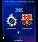 GEZOCHT: 4 tickets CLUB BRUGGE vs FC BARCELONA