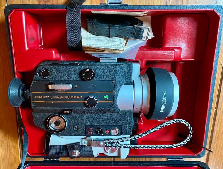 Fujica Single-8 Z800, Audio, Tv en Foto, Videocamera's Analoog, Ophalen