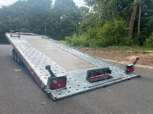 Autotransporter Elektrische kantelbaar met Elektrische Winch, Auto diversen, Aanhangers en Bagagewagens, Zo goed als nieuw, Ophalen
