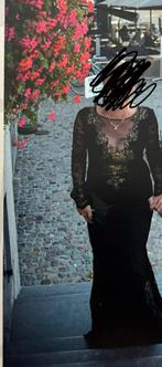 Avondjurk maat 42, Kleding | Dames, Ophalen of Verzenden, Zo goed als nieuw, Maat 38/40 (M), Zwart