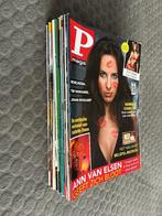 12 P-magazines van Bekende Vlamingen, Verzamelen, Ophalen of Verzenden, 1980 tot heden, Tijdschrift