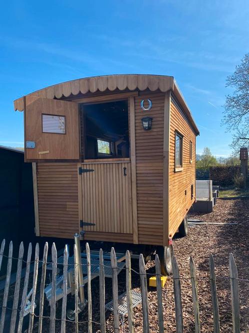 Woonwagen voor achter tractor, Caravans en Kamperen, Caravans, Particulier, Ophalen