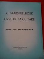 Victor van PUIJENBROECK: Gitaarspeelboek  Nederlands/Frans, Overige soorten, Ophalen of Verzenden, Gitaar, Zo goed als nieuw