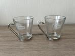 2 glazen Lipton ( tassen ), Huis en Inrichting, Ophalen of Verzenden, Zo goed als nieuw