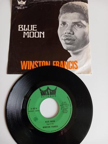 WINSTON FRANCIS. BLUE MOON.oldies   60s  45t, Enlèvement ou Envoi, Comme neuf