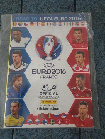 Album vide Panini Road to Euro 2020 en Euro 2016 beschikbaar voor biedingen