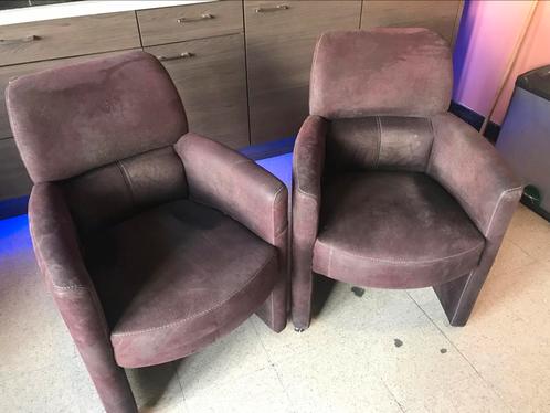 2 mooie club zeteltjes, Huis en Inrichting, Fauteuils, Gebruikt, Ophalen of Verzenden