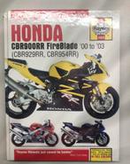 Werkplaatshandboek Honda cbr fireblade, Livres, Motos, Comme neuf, Enlèvement ou Envoi