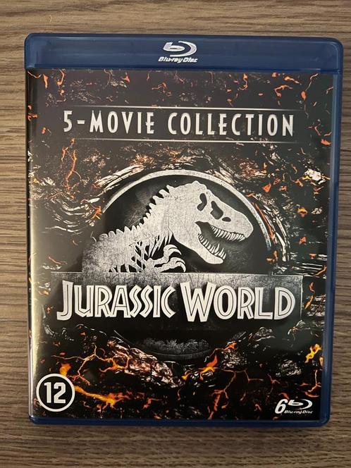 Jurassic World: 5 Movie Collection, CD & DVD, Blu-ray, Comme neuf, Aventure, Coffret, Enlèvement ou Envoi