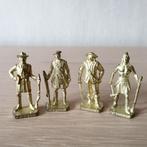 4 metalen figuurtjes kinder surprise (4 cm ), Collections, Jouets miniatures, Comme neuf, Enlèvement ou Envoi