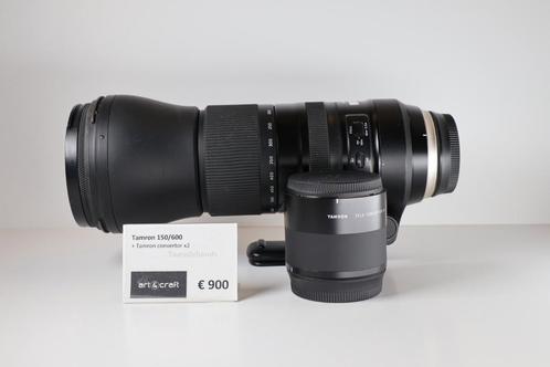 tamron 150/600 voor canon  + tamron convertor x2, Audio, Tv en Foto, Foto | Lenzen en Objectieven, Gebruikt, Zoom, Ophalen