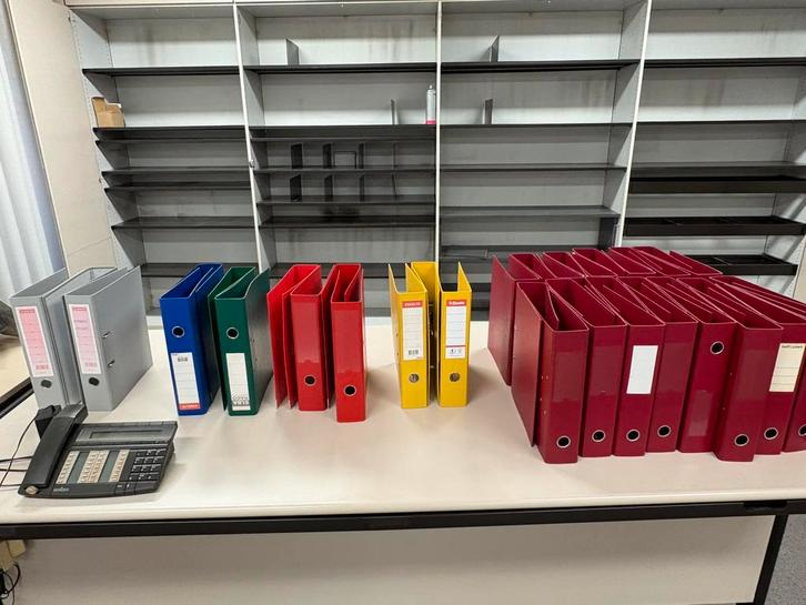 Kaften - dikke rug - verschillende kleuren, Diversen, Schrijfwaren, Zo goed als nieuw, Ophalen