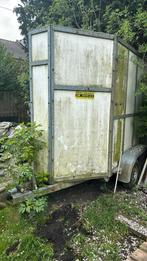 Paardenbusje Gesloten aanhangwagen, Dieren en Toebehoren, Paarden en Pony's | Trailers en Aanhangwagens, Ophalen, Gebruikt, Overige materialen
