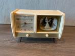 Vintage wekker goldbûhl met speeldoos en dansend paar, Antiek en Kunst, Ophalen of Verzenden