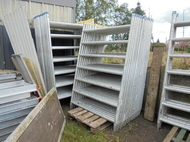 Pièces d'échafaudage, échafaudages et wagons d'échafaudage, Bricolage & Construction, Échafaudages, Comme neuf, 5 mètres de hauteur ou plus