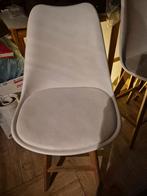 3  chaise haute  blanche, Maison & Meubles, Tabourets de bar, Neuf, Enlèvement, Bois, 3 tabourets