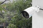Compleet videobewakingssysteem met 4 camera's, Audio, Tv en Foto, Videobewaking, Ophalen, Zo goed als nieuw