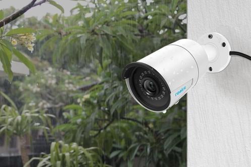 Compleet videobewakingssysteem met 4 camera's, Audio, Tv en Foto, Videobewaking, Zo goed als nieuw, Ophalen