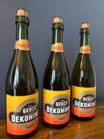 Oude Geuze. 3 flessen. Dekoninck. 2018. Te bewaren., Verzamelen, Biermerken, Ophalen of Verzenden