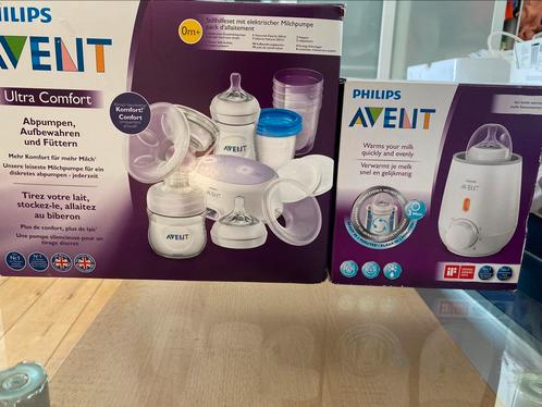 Tire lait Philips Avent + chauffe biberon et plein d’acces, Enfants & Bébés, Aliments pour bébé & Accessoires, Comme neuf, Enlèvement