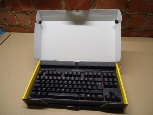 Corsair Gaming K63 compact mechanisch toetsenbord als nieuw!, Computers en Software, Toetsenborden, Zo goed als nieuw, Azerty