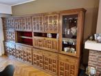 Vintage wandkast, Ophalen, Zo goed als nieuw, Eikenhout, Met deur(en)
