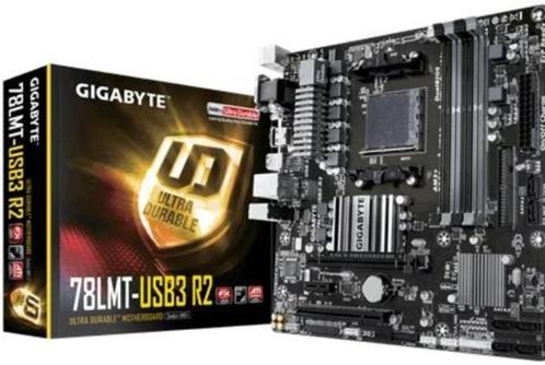 Gigabyte GA-78LMT-USB3 R2 AM3+ moederbord, Computers en Software, Moederborden, Nieuw, AMD, DDR4, Ophalen of Verzenden