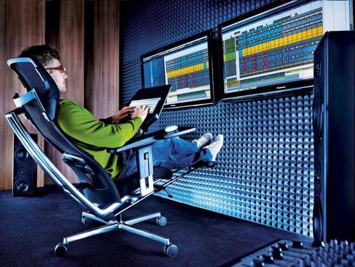 Computerstoel - Workstation, Huis en Inrichting, Bureaustoelen, Zo goed als nieuw, Bureaustoel, Wit, Ergonomisch, Ophalen