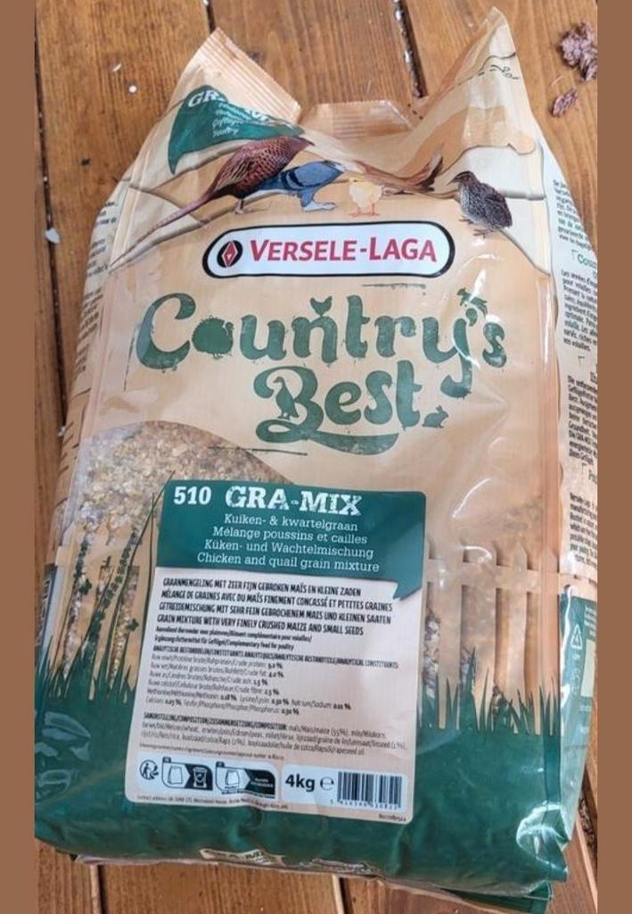 Te koop zak eten voor pluimvee+ kippenpiksteen, Dieren en Toebehoren, Dierenvoeding, Pluimvee, Ophalen